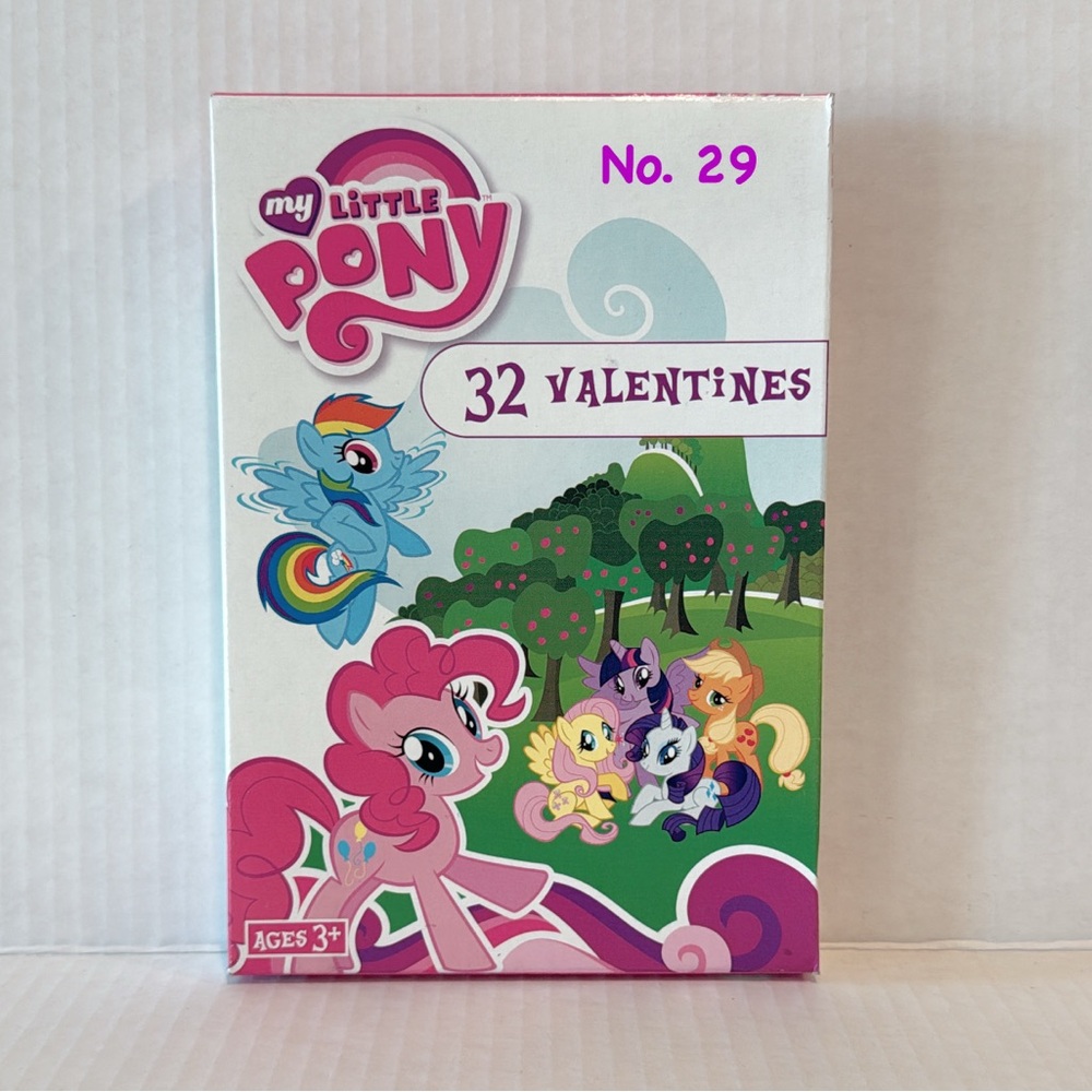 My Little Pony 32 Valentines Day Cards - 8 Fun Designs